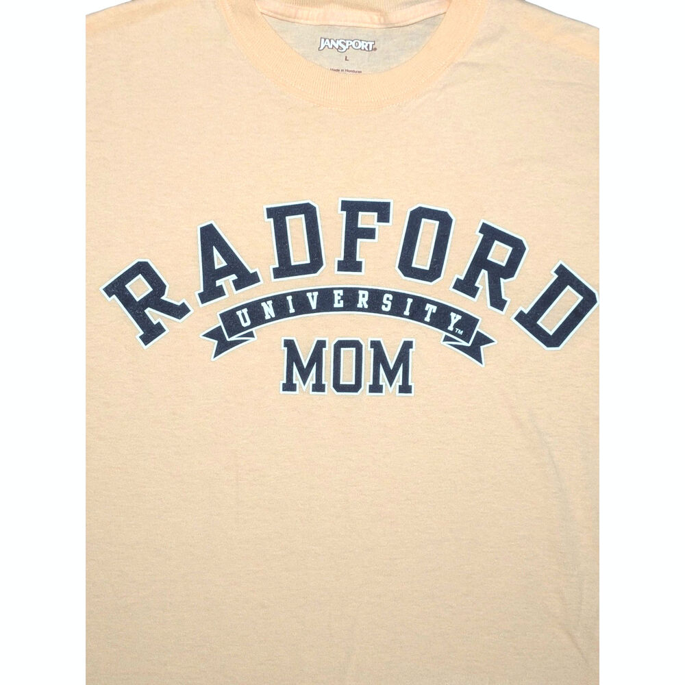 JanSport Radford University Mom Graphic T Shirt Coral unisex Size L Large - Picture 5 of 7